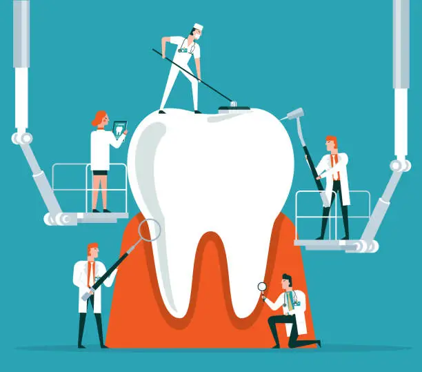 Vector illustration of Dental Health