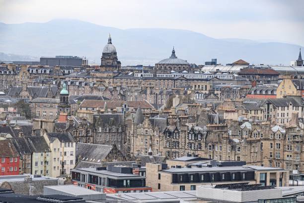 istock Edinburgh’s Historic Architecture Amidst Modern City Life 1961476061