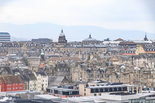 istock Edinburgh’s Historic Architecture Amidst Modern City Life 1961476070