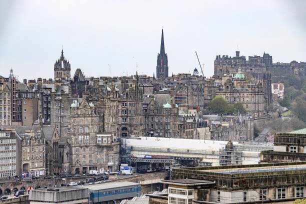 istock Edinburgh’s Historic Architecture Amidst Modern City Life 1961476073