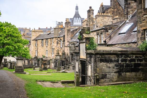 istock Historic Greyfriars Kirkyard, A Peaceful Resting Place in Edinburgh 1961480840