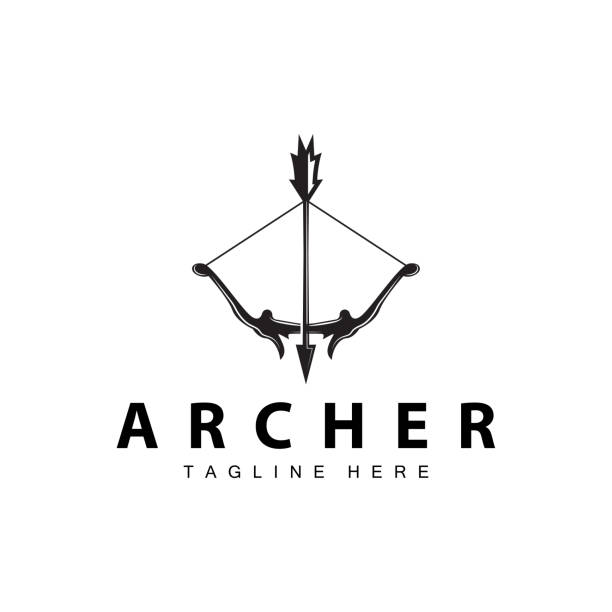 istock Archer logo vector vintage design old inspiration archer tool arrow template brand 1961533961