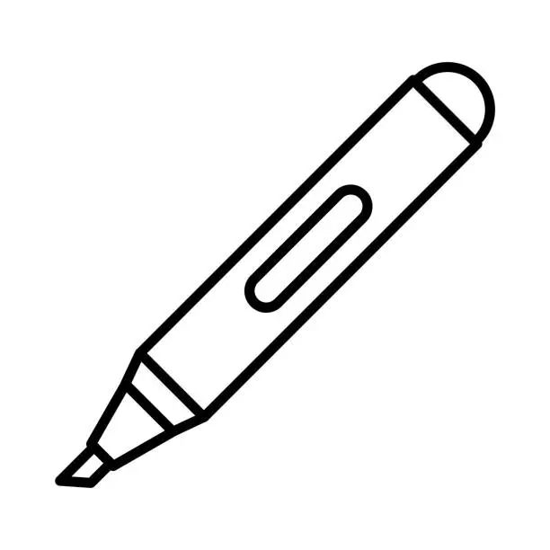 Vector illustration of Marker Icon