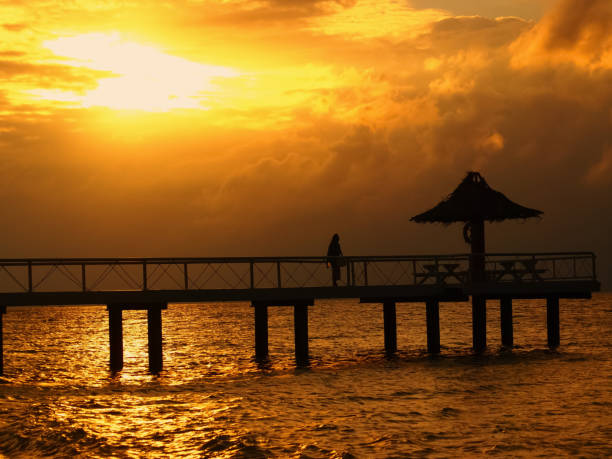 istock Twilight time on Fusaki beach stock photo 1961699433