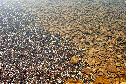 Crystal water sea