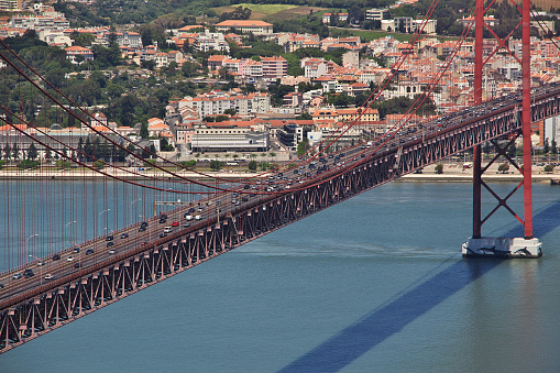 25th of April Bridge in Lisbon, Portugal