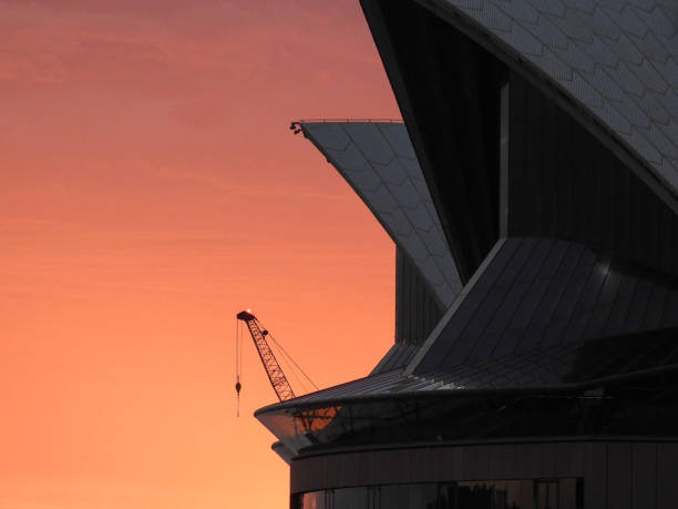 Sydney, Australia - November 28, 2013:  Celebrity Solstice, one of Australia's highest rated superliners sails into Sydney Harbour at sunrise.