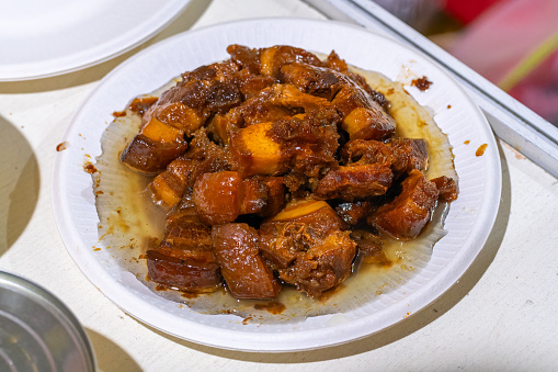 Chinese dishes : Braised pork