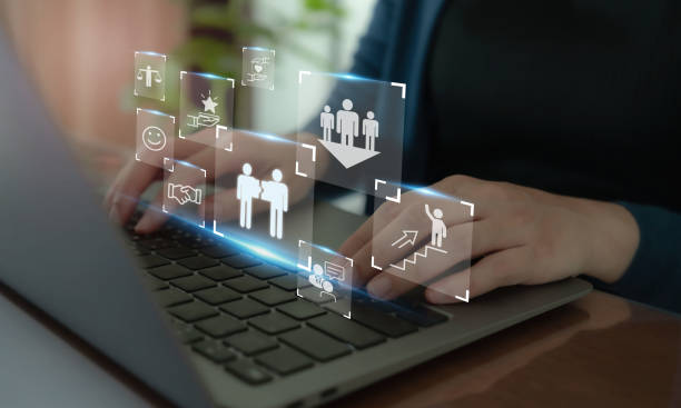 istock Enhancing employee engagement and retention concept. Positive work environment to keep their employees happy and productive. Reduced staff turnover, improved employee morale, better work life balance. 1962053419