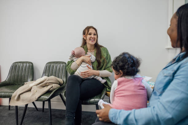 istock Connecting in the Waiting Room 1962093713