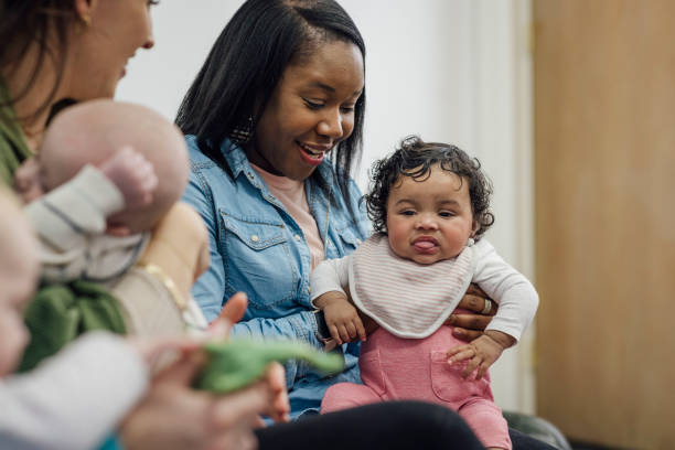 istock Mother's Together at Baby Clinic 1962094808