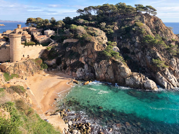 istock Tossa de Mar. Mediterranean coasatline. Girona, Catalonia. Spain 1962108717