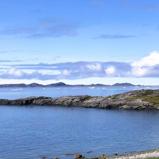 istock Scenic Atlantic iceberg view from Nuuk in summer 1962109229