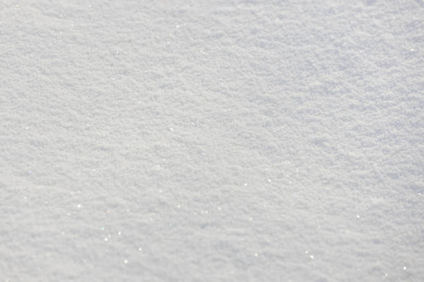 Fresh white snow close up great as background.