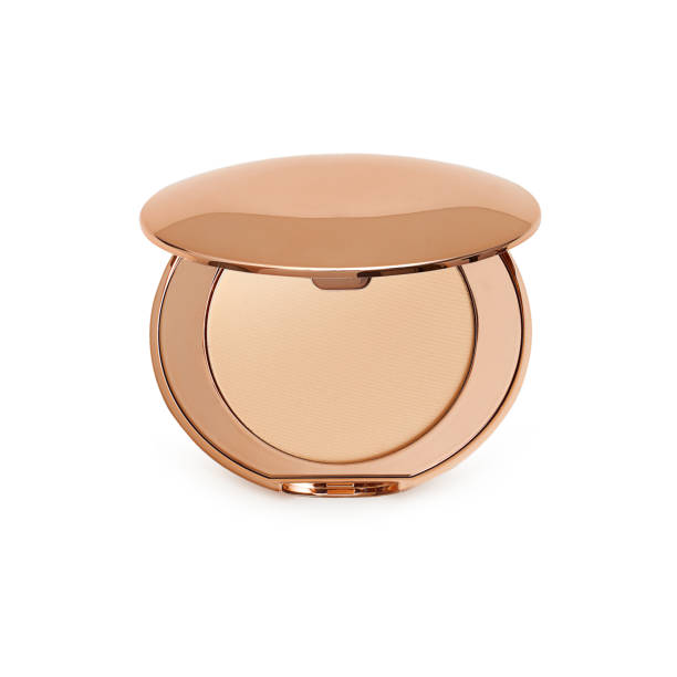 istock Compact make-up powder isolated on white background 1962168584