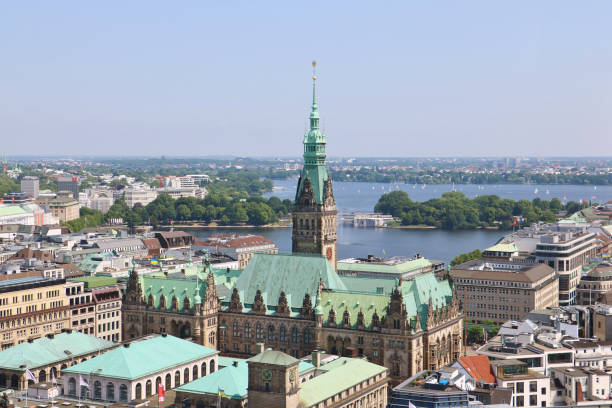 istock Skyline of Hamburg 1962195929