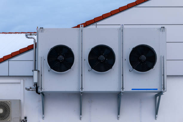 istock heat pump on a house wall 1962203817