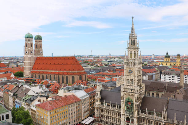 istock Panorama View of Munich 1962211800