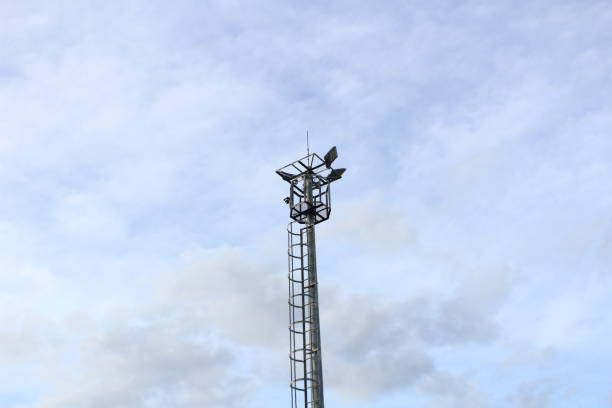 The light has a ladder at the port