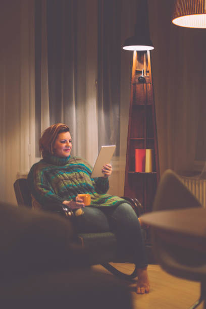 istock Young woman at home 1962223250