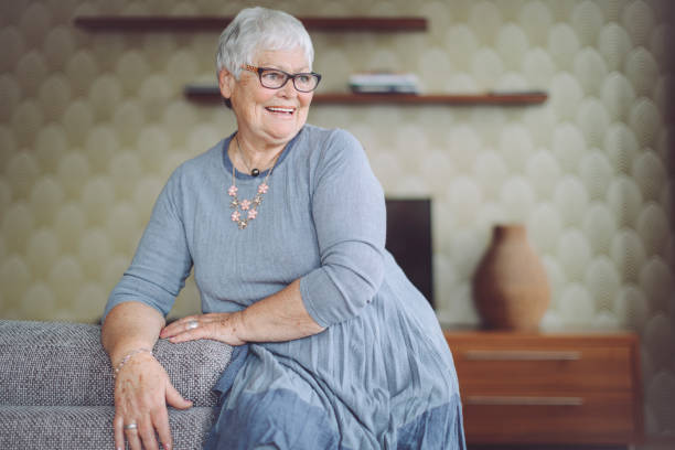 istock Beautiful woman at home 1962236392