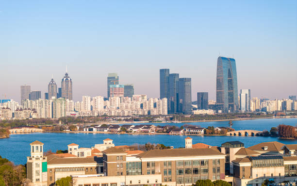 istock The commercial area by the lake 1962257157