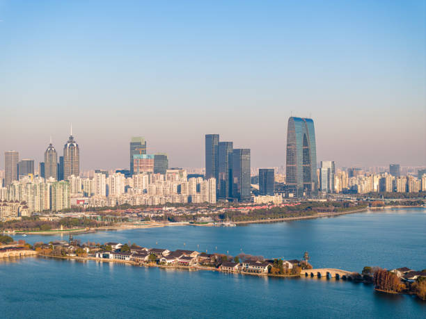 istock The commercial area by the lake 1962257158