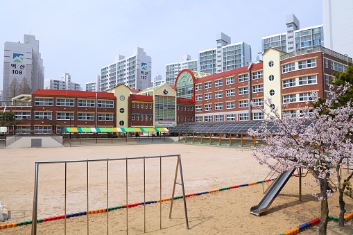 Shingok Elementary School, public school in Busan, South Korea.