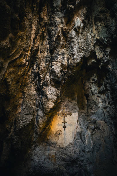 istock crucifix hanging in a shrine sanctuary 1962361434