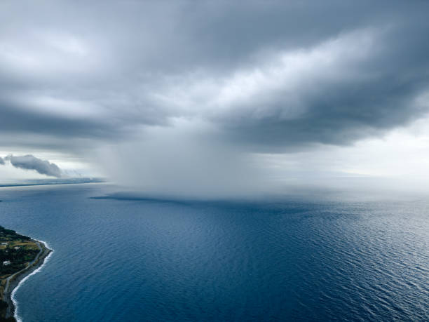istock Downpour Cloudburst heads towards the coast 1962372909
