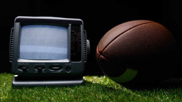 istock static television background with football ball 1962396546