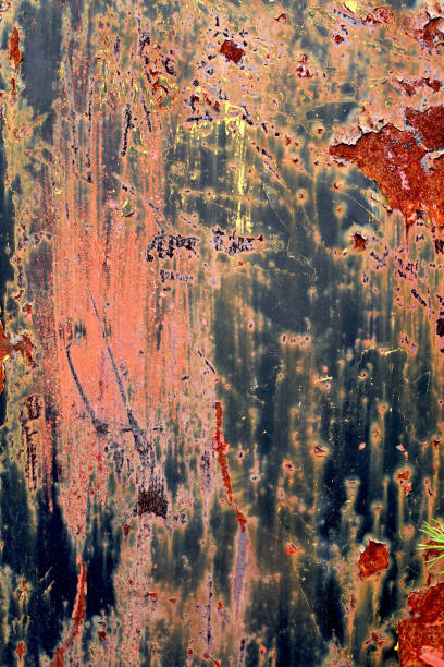 istock Corroded colorful metal in closeup 1962401871