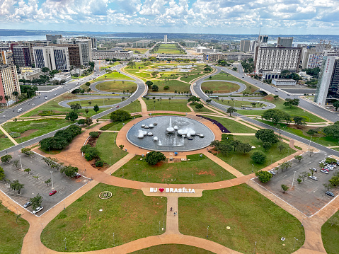 Brasilia Cityscape looking east from the TV tower