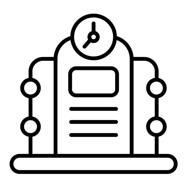 time machine icon - 11194 stock illustrations