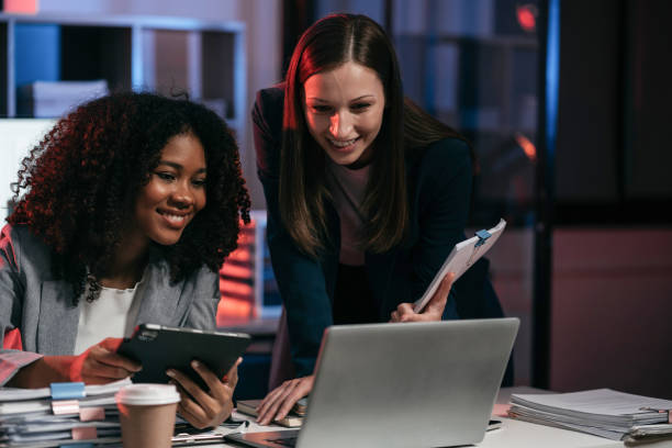 istock Business team project manager working and update tasks with milestones progress planning and professional investor working new start up project in the office. 1962598428