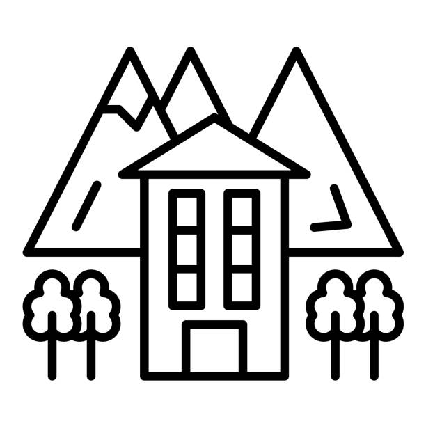 ikona ośrodka narciarskiego - 11325 stock illustrations