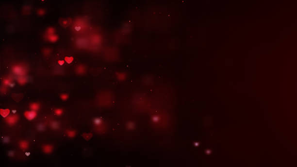 istock Valentine's day and Wedding Greeting Motion And Bokeh Hearts Romantic Love Relationship Cinematic Background 1962645046