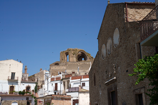 Aliano, old town in Matera province, Basilicata, Italy