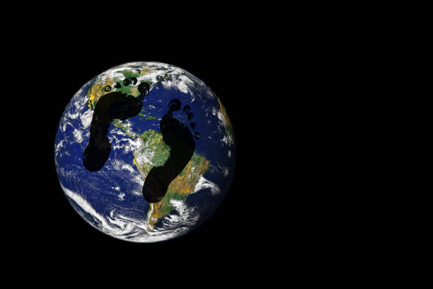 the footprint is too big for the earth