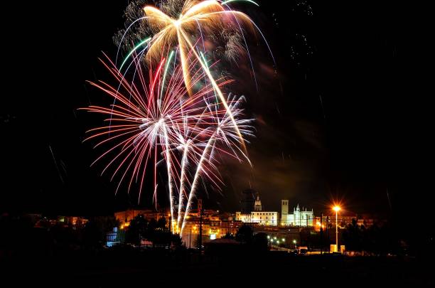 Fireworks, End of the Holidays, Tordesillas