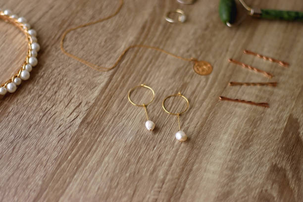 istock Various Gold and Pearl Accessories 1962817991
