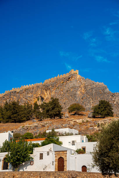 istock The Medieval Acropolis of Lindos, Rhodes, Greece. 1962829749
