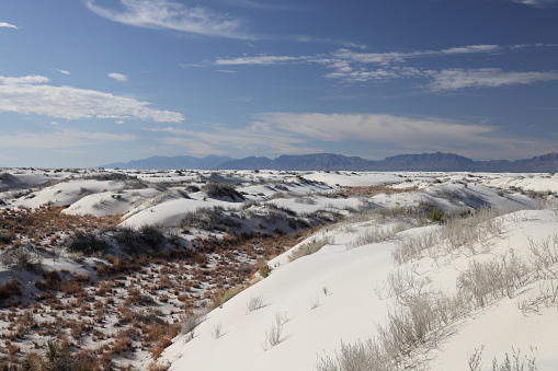Mesquite Flat Sand Dunes in California's Death Valley