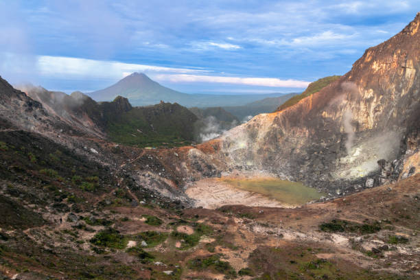 istock Sibayak Volcano Stock Photo 1962896687