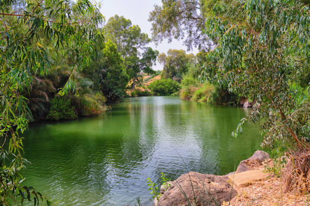 istock Holy Land Israel. Yardenit on Jordan River. 1962914114