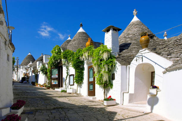 istock empty street in Alberobello in preseason 1962973211
