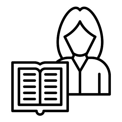 Readership icon vector image. Can be used for Communication and Media.