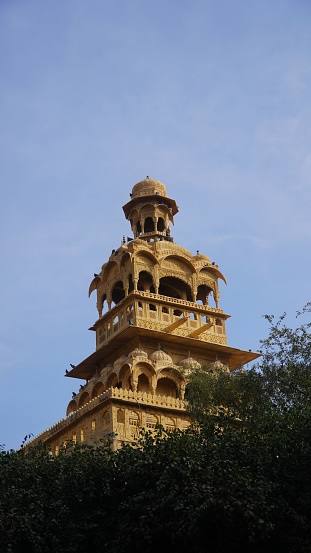 top view photograph of tazia Tower and Badal Palace