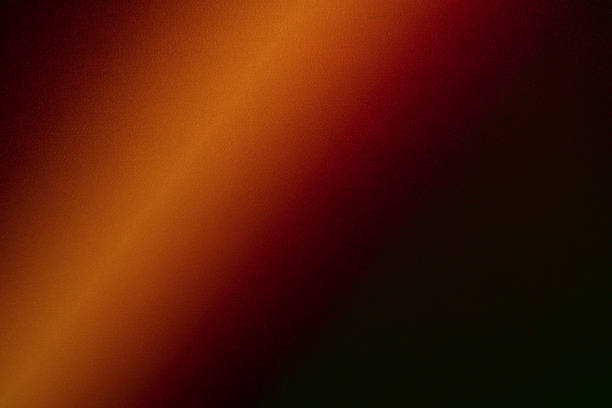 istock Black deep red brown copper gold burnt orange abstract background. Color gradient. Line.  Glow glitter neon. Rough grain noise. 1963167154