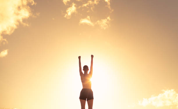 istock Winner. Confident woman. 1963170289